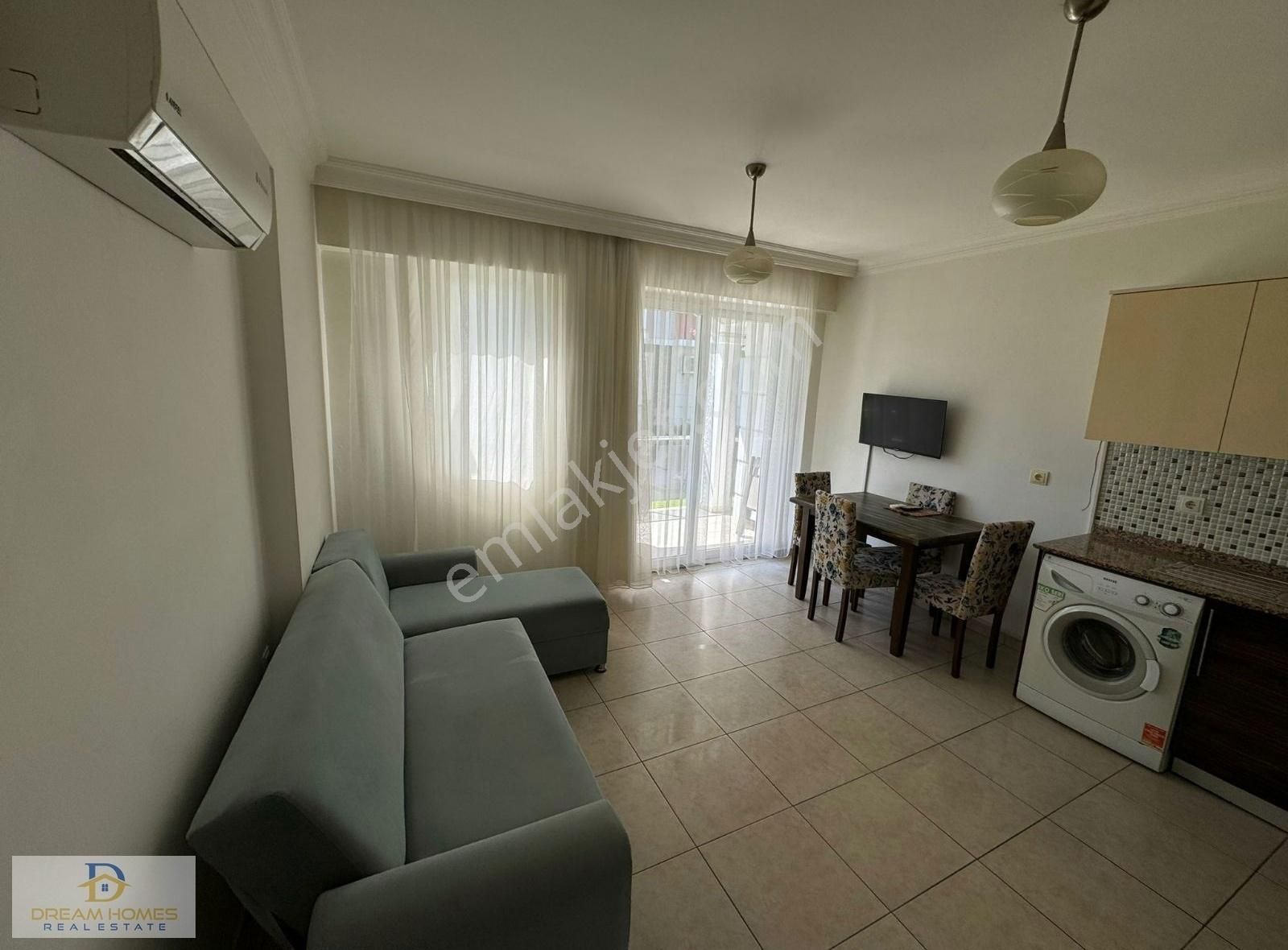 Çalış Plajına 200 Mt, Site İçerisinde 1 +1 Eşyalı Daire - Görsel 16