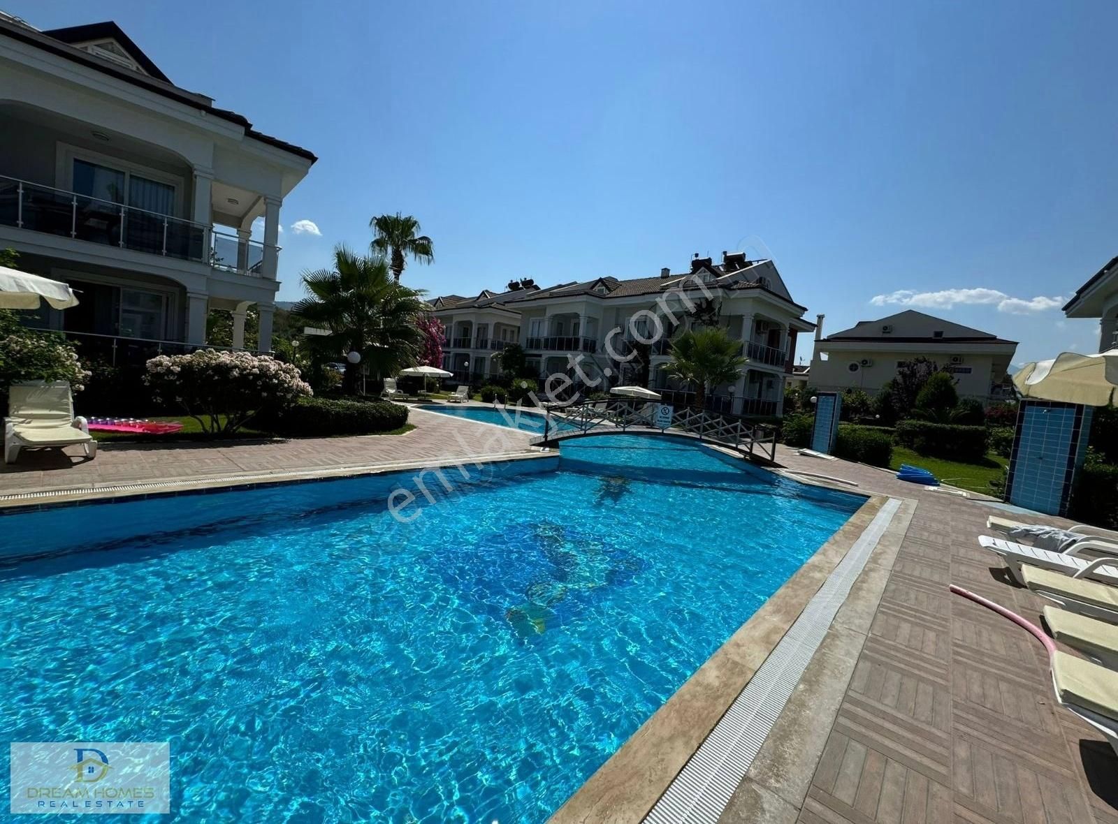 Çalış Plajına 200 Mt, Site İçerisinde 1 +1 Eşyalı Daire - Görsel 4