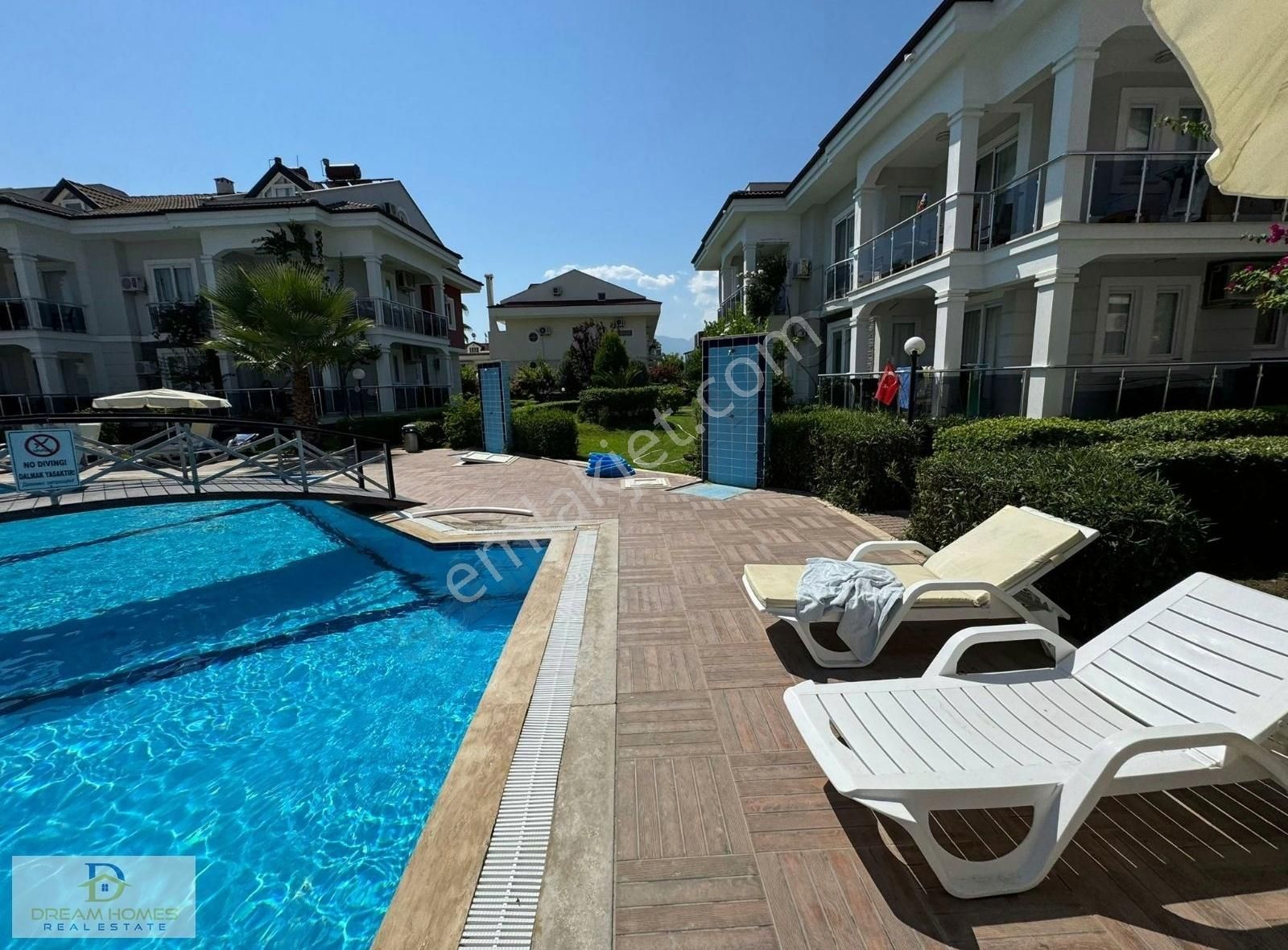 Çalış Plajına 200 Mt, Site İçerisinde 1 +1 Eşyalı Daire - Görsel 20