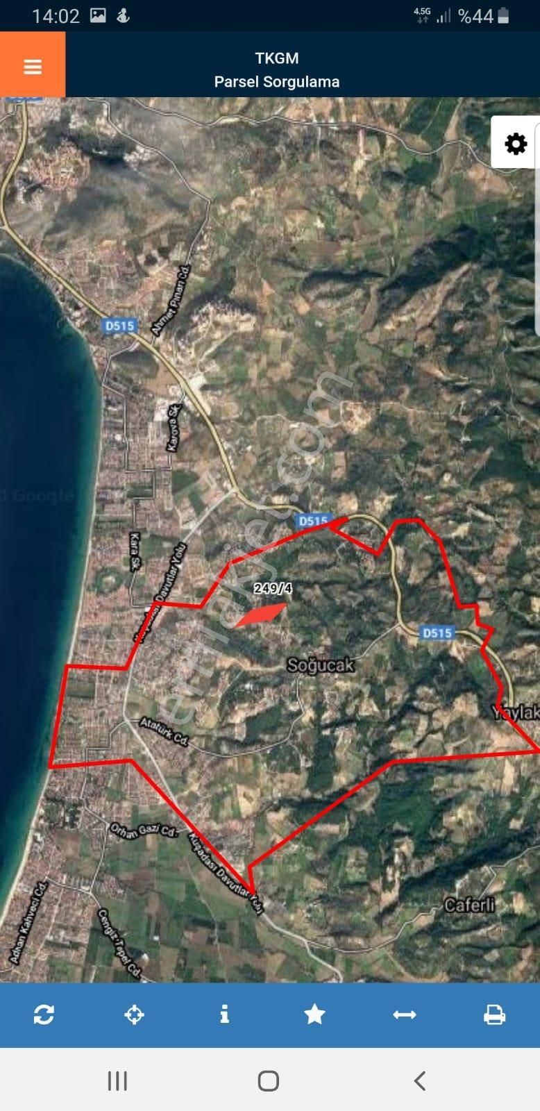 Kuşadası Soğucak Da 290 M2 Villa İmarlı Arsa - Görsel 4