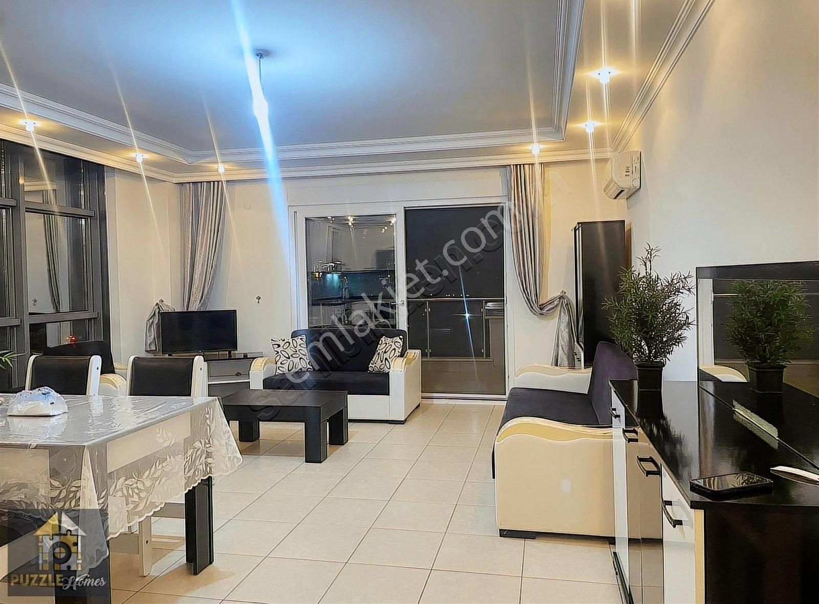 Alanya Oba 1+1 Tam Donanımlı Sitede Satılık Daire - Görsel 7