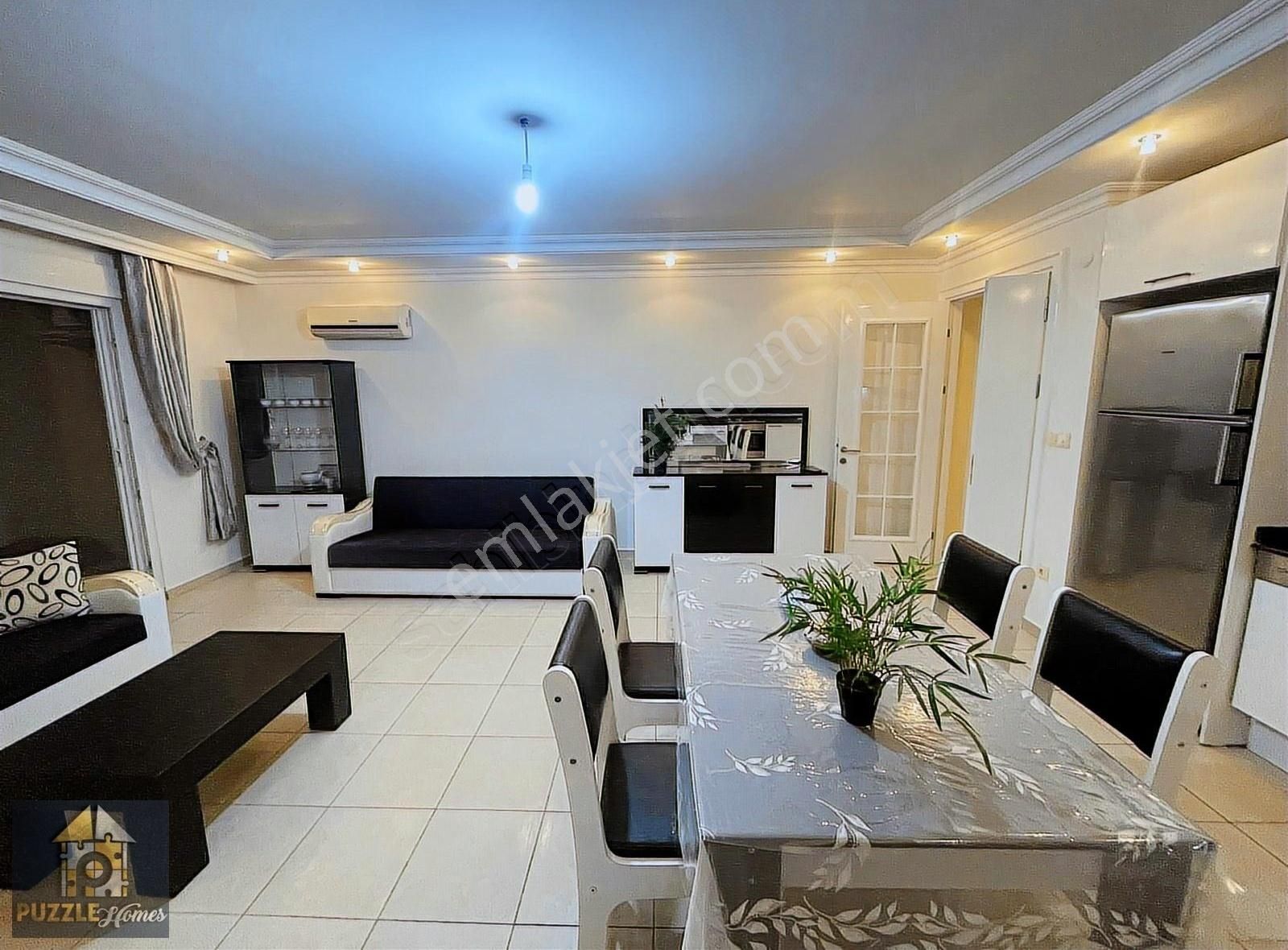 Alanya Oba 1+1 Tam Donanımlı Sitede Satılık Daire - Görsel 3