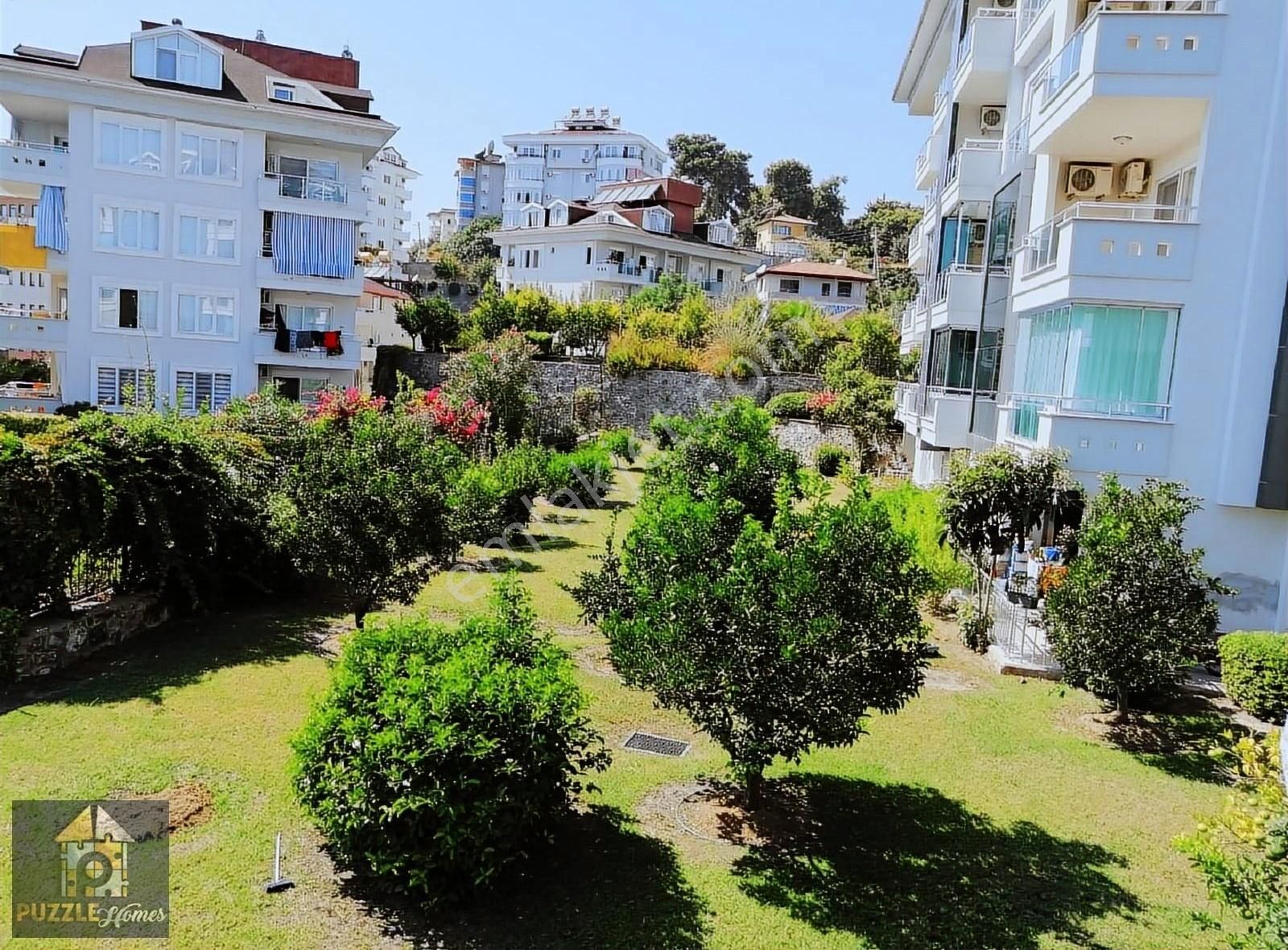 Alanya Oba 1+1 Tam Donanımlı Sitede Satılık Daire - Görsel 16