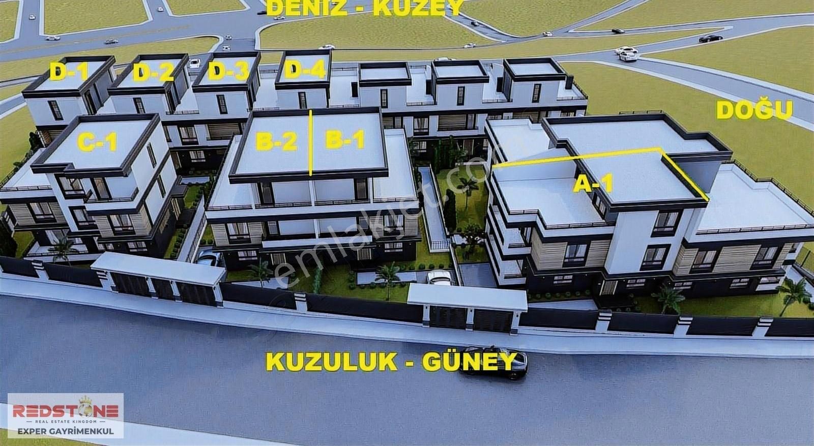 Karasu Karaca Villaları 5+1 251m2 B Blok Balkon Teraslı Villa - Görsel 20