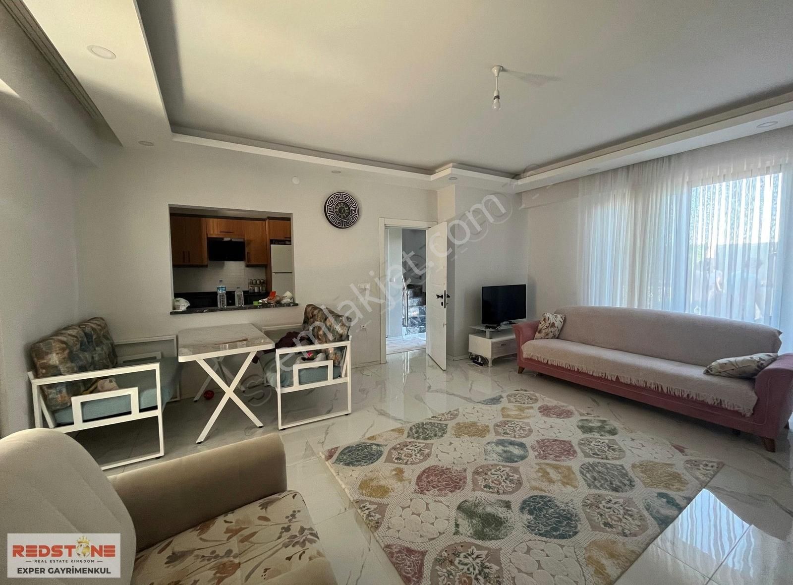 Karasuda Eşyalı Deniz Manzaralı Havuzlu 4+1 Tripleks Lüks Villa - Görsel 24