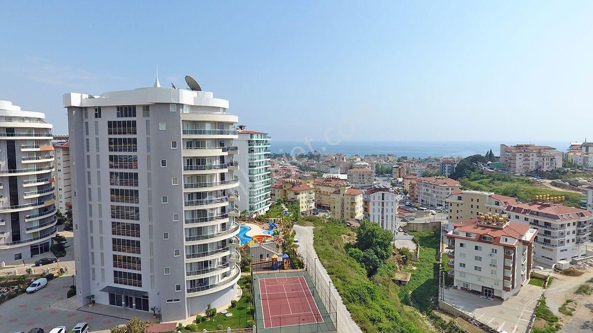 Cikcilli'de Deniz Ve Dağ Manzaralı Eşyalı 1+1 Kiralık Daire - Görsel 26