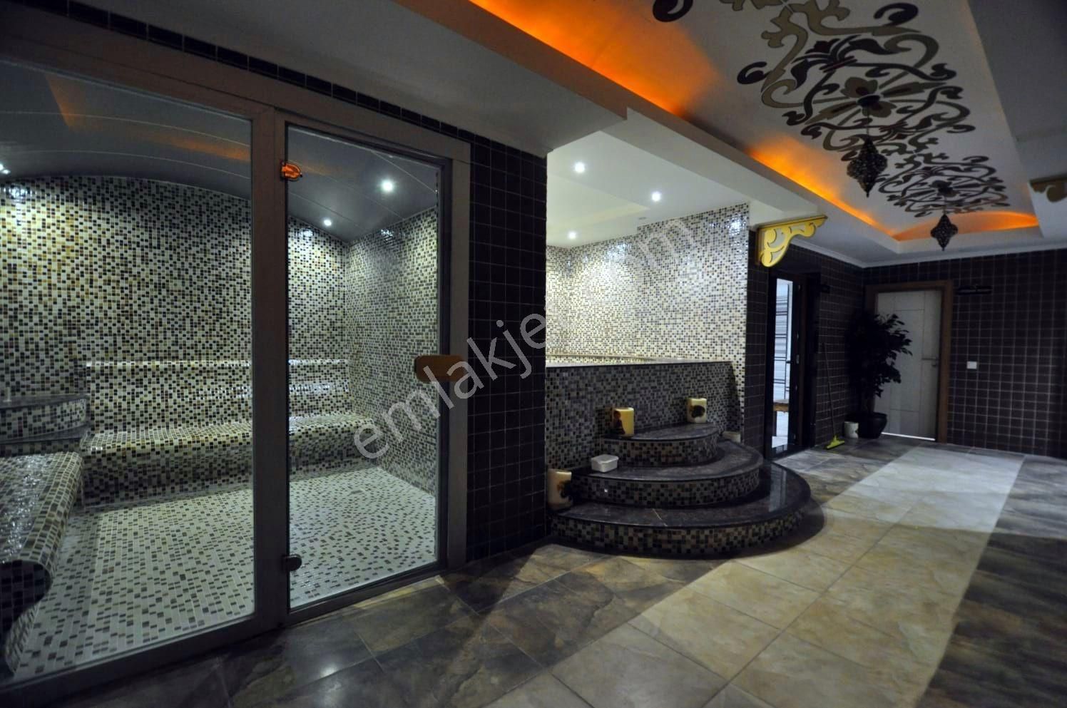 Cikcilli'de Deniz Ve Dağ Manzaralı Eşyalı 1+1 Kiralık Daire - Görsel 29