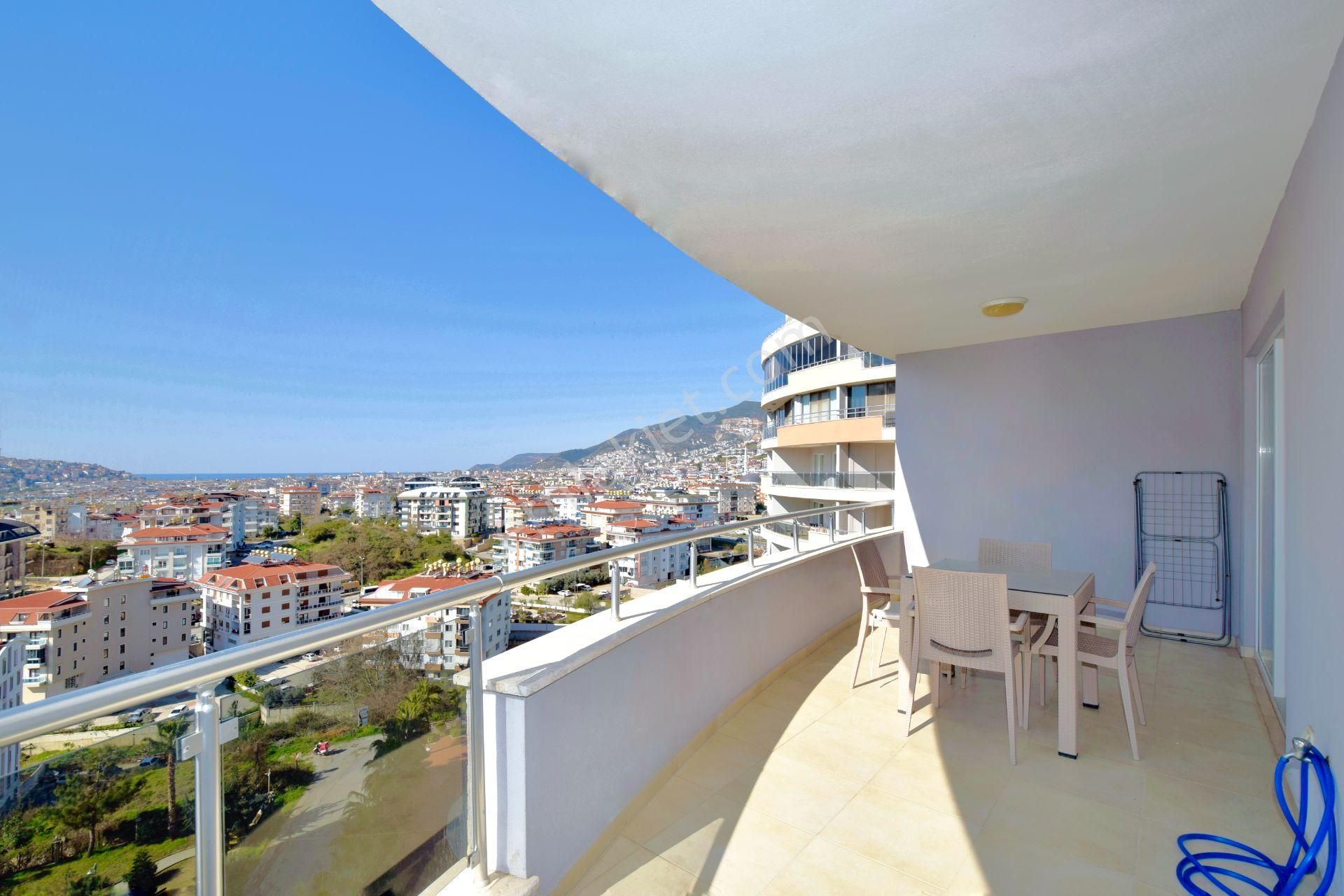 Cikcilli'de Deniz Ve Dağ Manzaralı Eşyalı 1+1 Kiralık Daire - Görsel 12