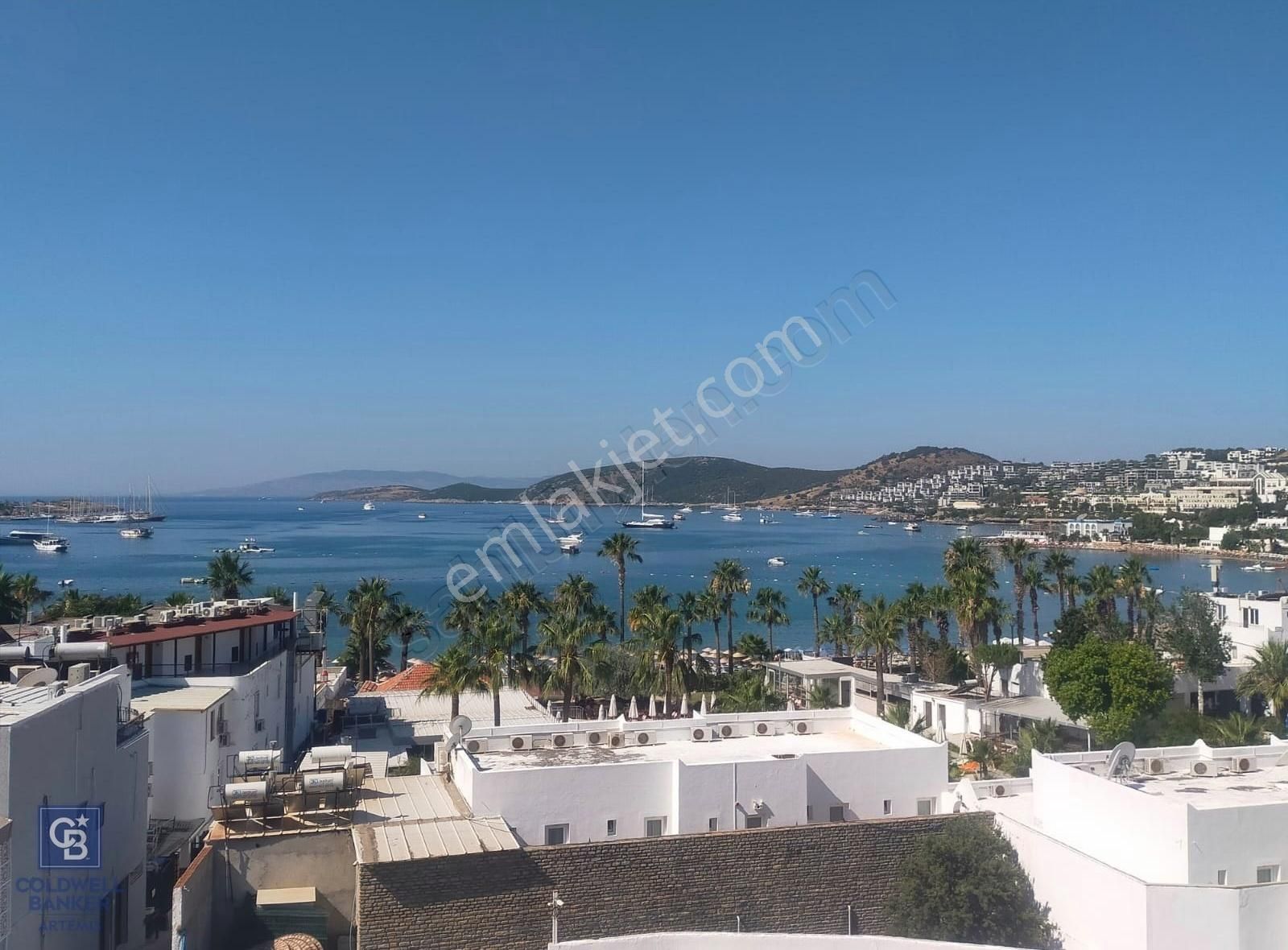 Bodrum Gümbet Deniz Manzaralı Kiralık Daire