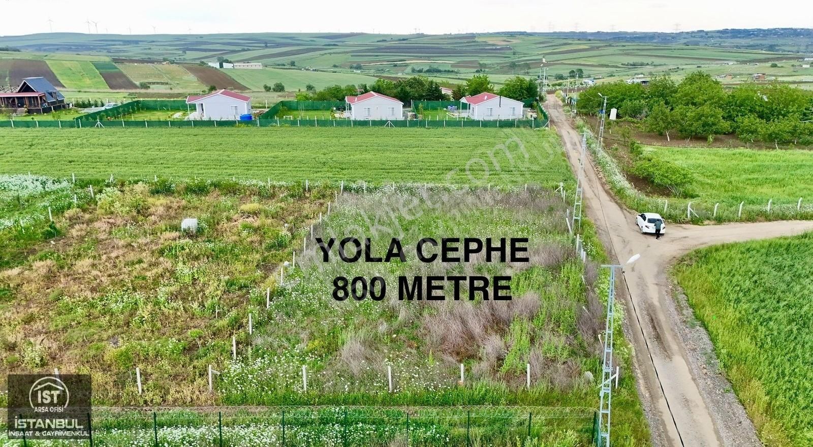 Çatalca Elbasan'da Kuzey Marmara Otobanına Cephe Arsa - Görsel 4