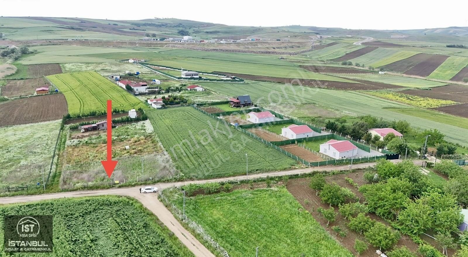 Çatalca Elbasan'da Kuzey Marmara Otobanına Cephe Arsa - Görsel 2