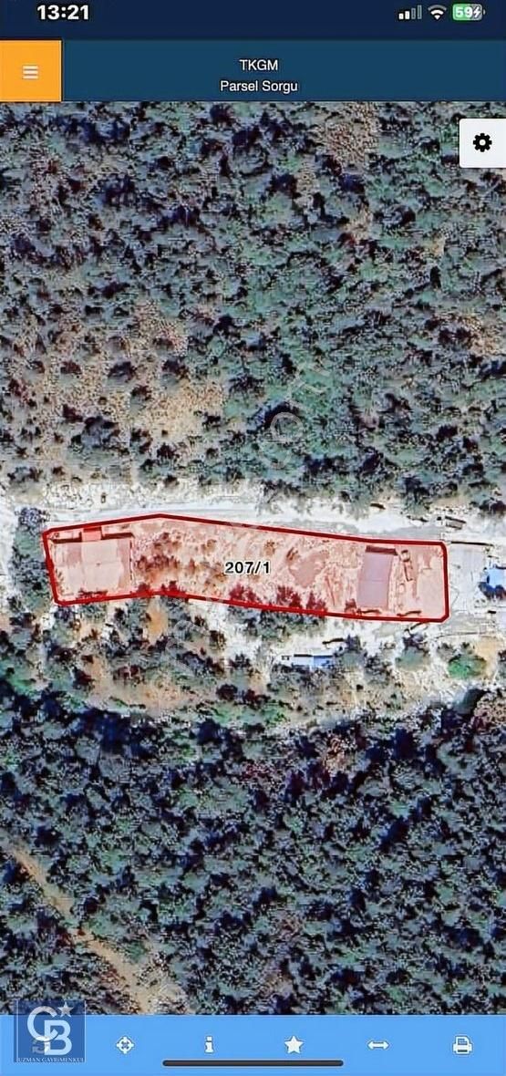 Marmaris Taşhan Sanayi Sitesinde Satılık Arsa - Görsel 3