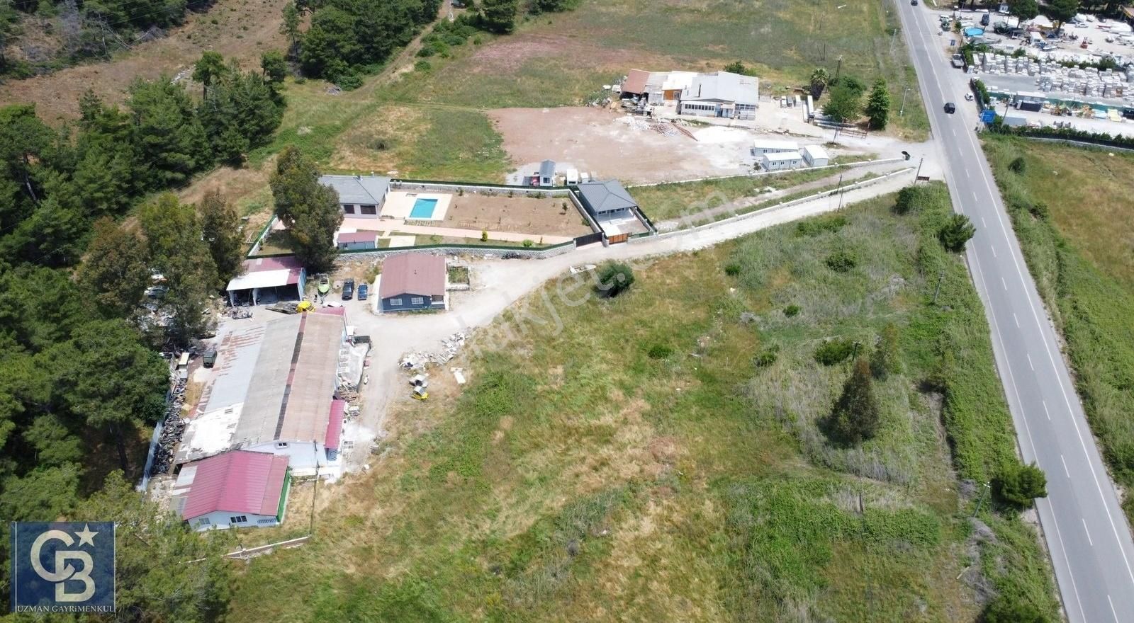 Hisarönü Datça Yolu Cephe 2134 M2 Arazi İçinde Depo/ev/atölyeler - Görsel 24