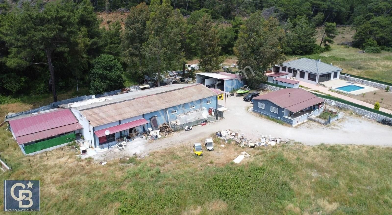 Hisarönü Datça Yolu Cephe 2134 M2 Arazi İçinde Depo/ev/atölyeler - Görsel 11