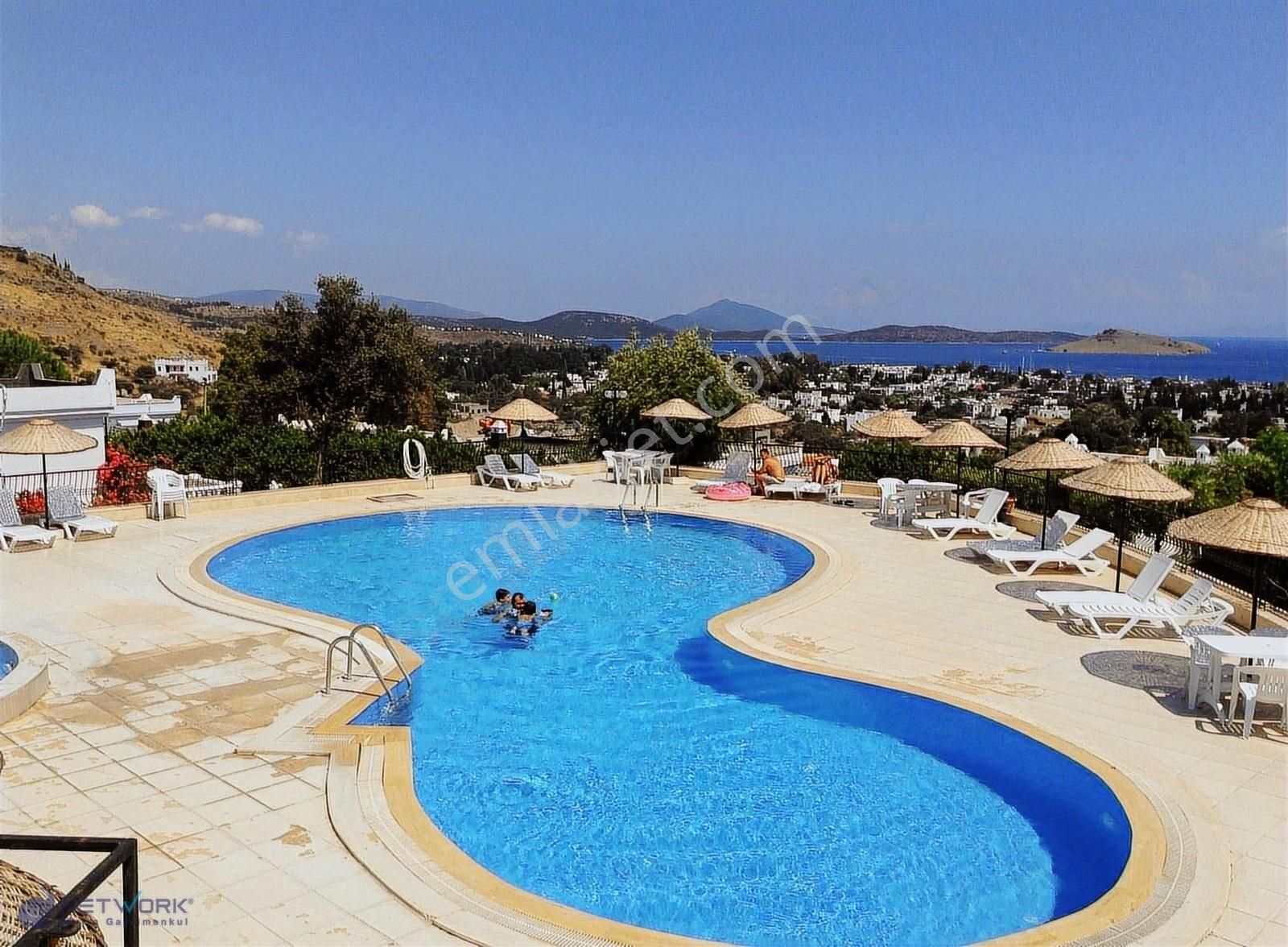 Bodrum Yahşi Satılık Deniz Manzaralı 3+1 Dubleks Villa - Görsel 11