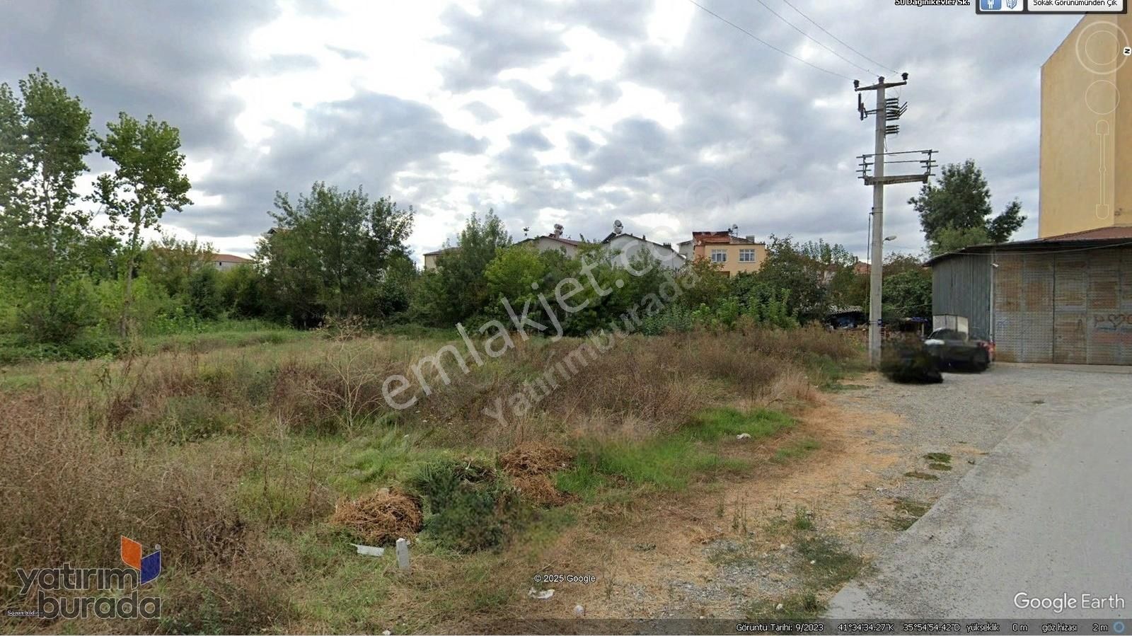 Samsun Bafra Satılık Arsa 208m2 Köşeparsel Uygun Fiyatlı Fırsat