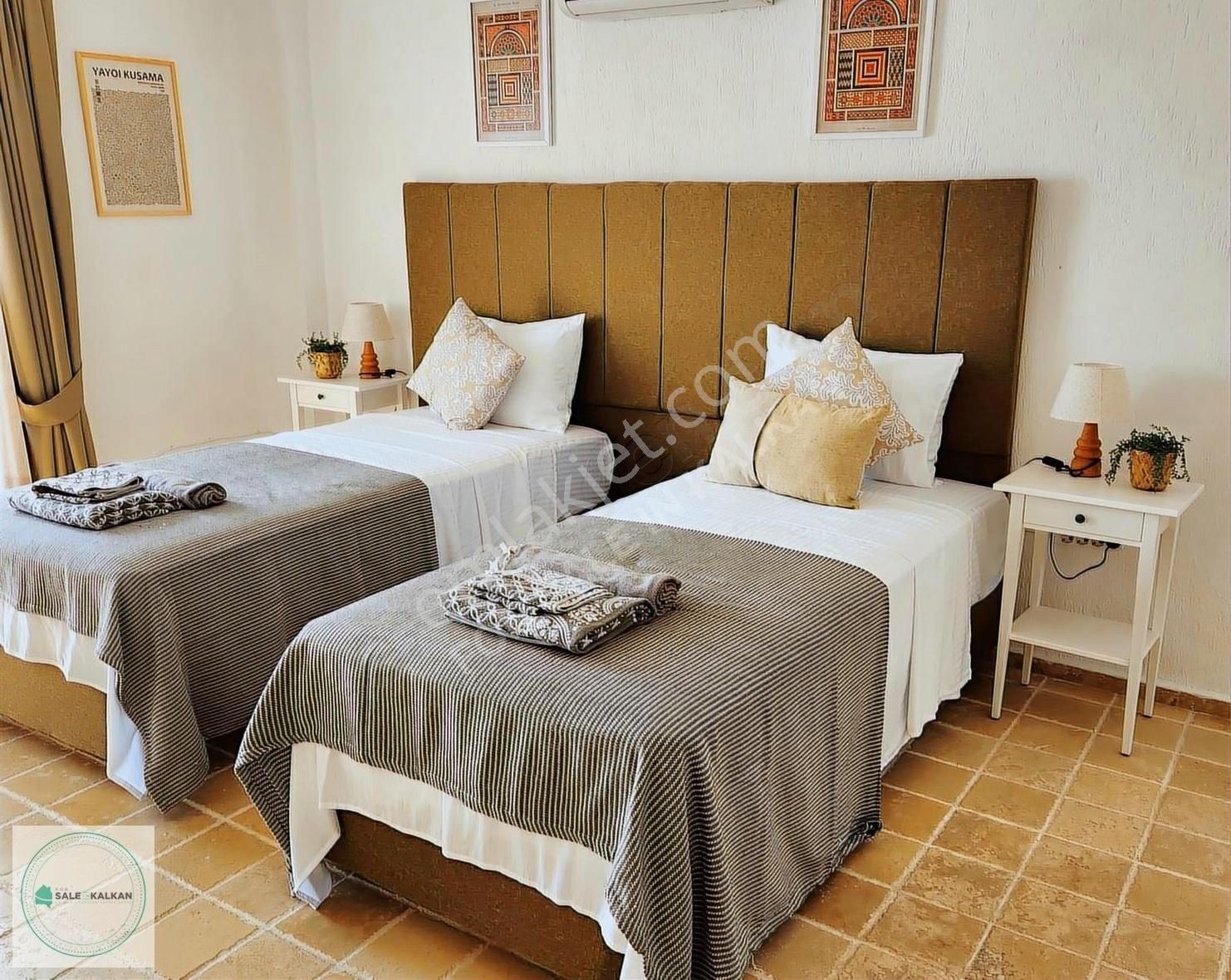 Kızıltaş'ta Deniz Manzaralı 3+1 Villa