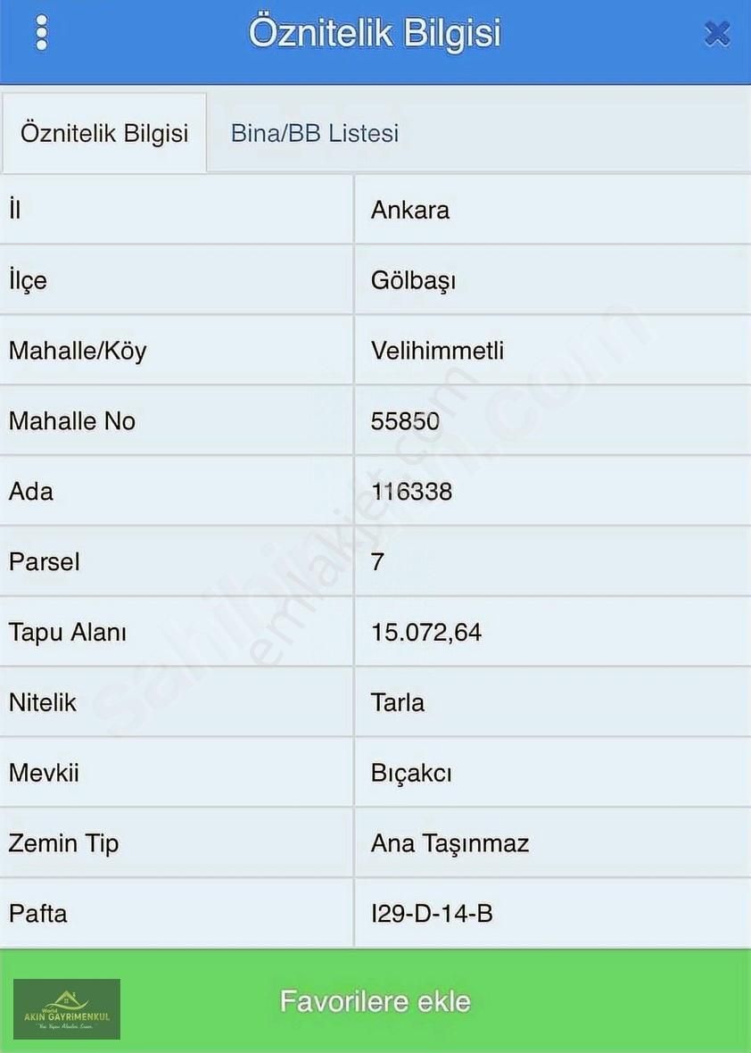 Velihimmetli Mahallesinde Tek Tapu Tarla