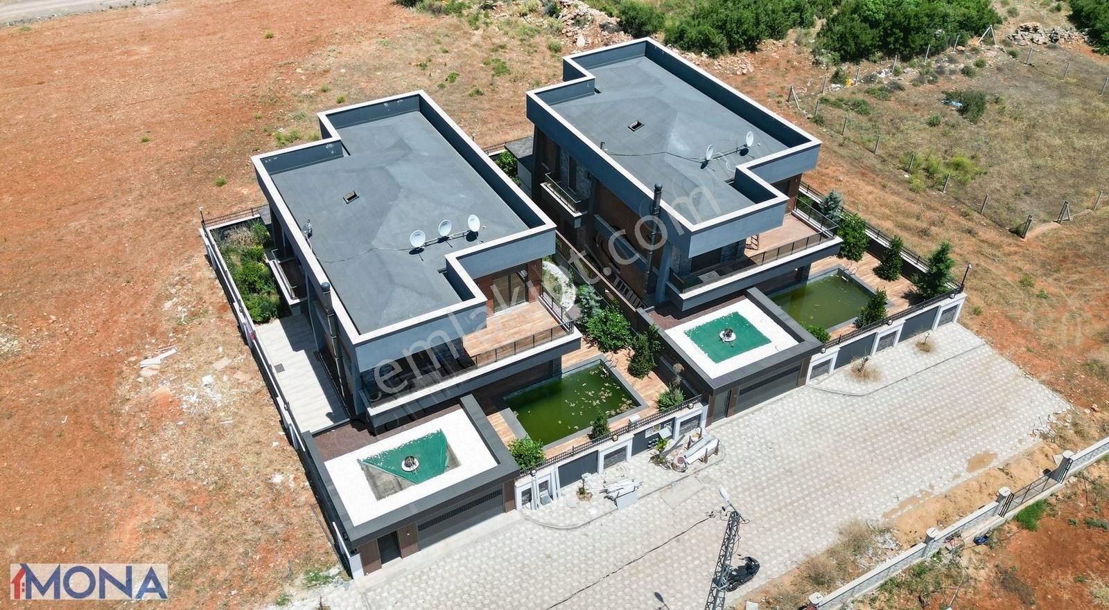 Altınkale'de Müstakil 5+1 Lüks Havuzlu Villa - Görsel 28