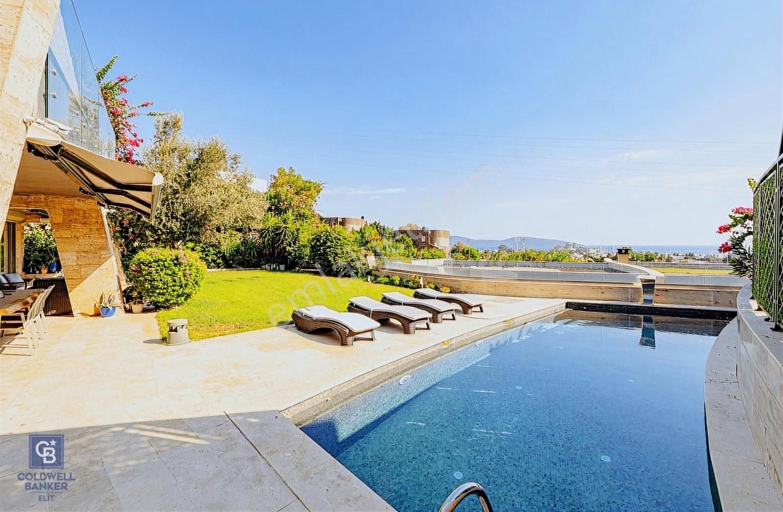 Bodrum Yokuşbaşı Castle Rock Sitesinde Müstakil Villa - Görsel 10