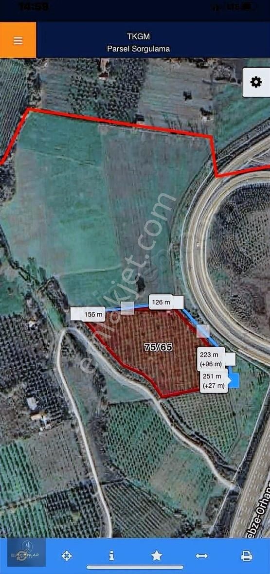 Ercanlar Emlaktan Satılık 12.5 Dönum Elma Bahçesi - Görsel 4