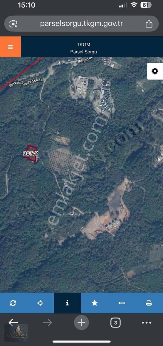 Sapanca Memnuniye Köyünde 2 Dönüm 370 M2 Fındık Bahçesi - Görsel 2
