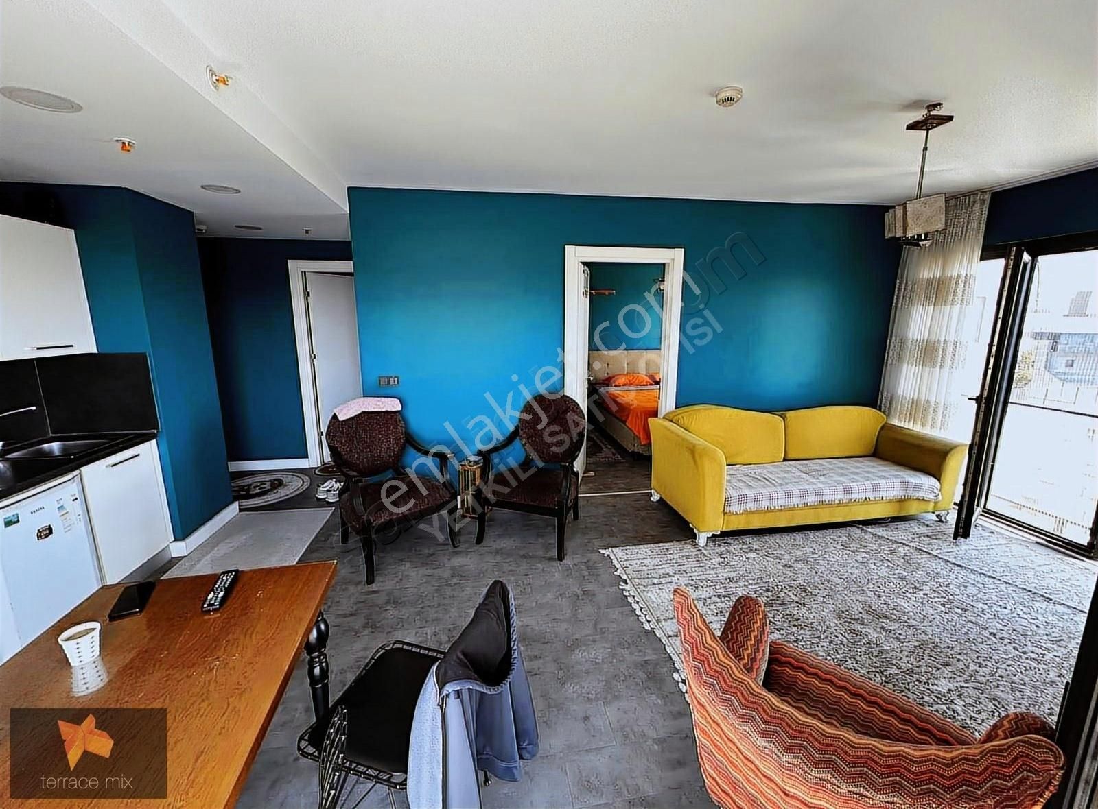 Terrace Mix 1+1 Büyük Tip Balkonlu Şehir Manzaralı Satılık Daire
