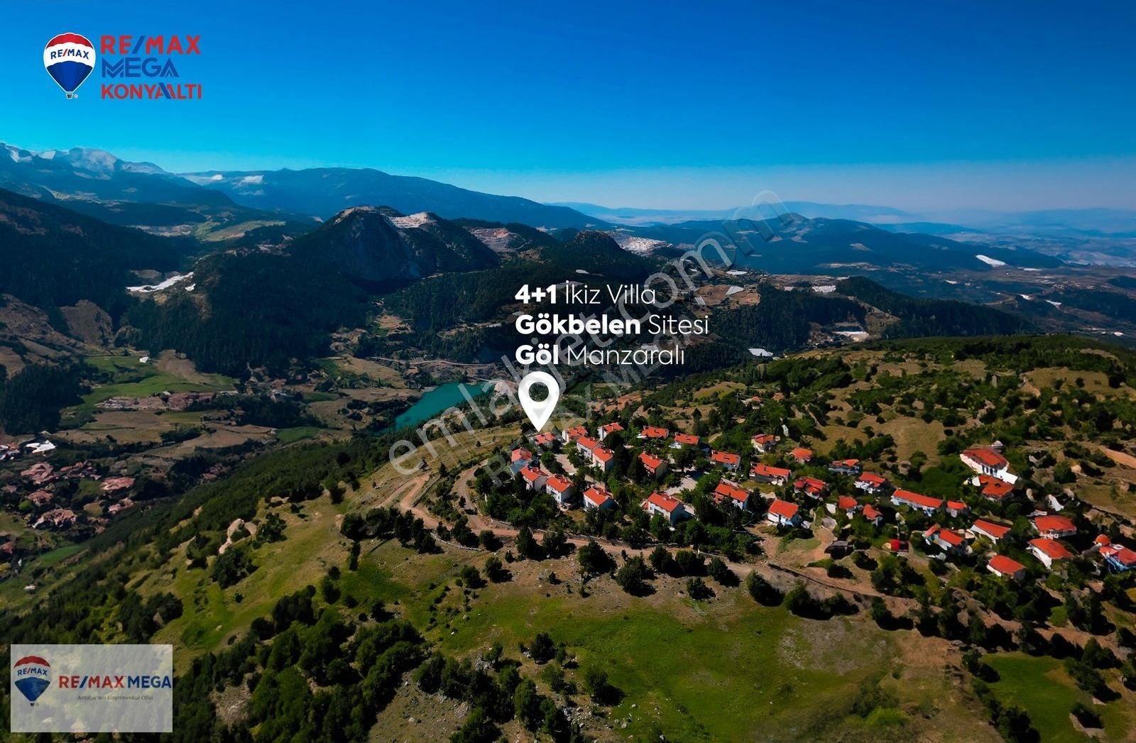 Geyikbayırında Göl Manzaralı, Doğa İle İç İçe Satılık 4+1 Villa