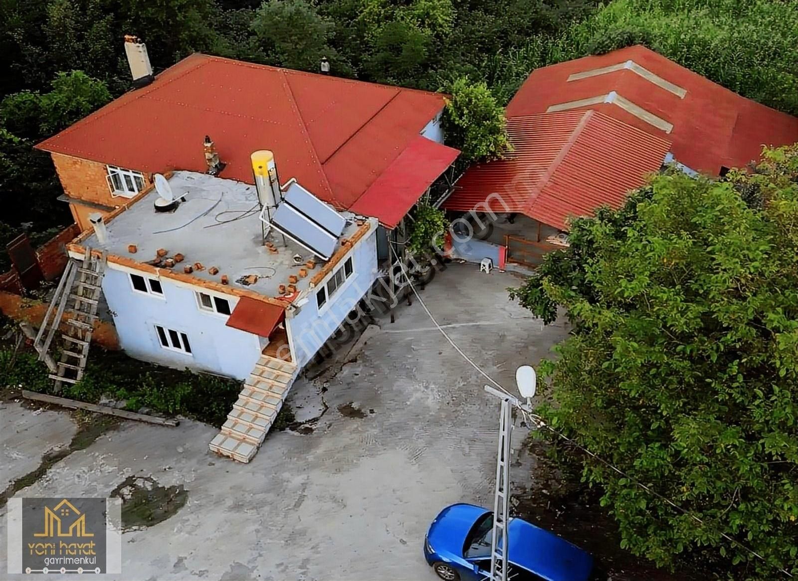Tekkeköy Yaylageris De 20 Dönüm Fındık Bahçesi İki Katli Ev Ahır - Görsel 11