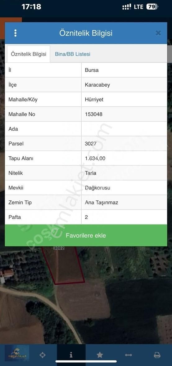 Hürriyet Köyde Bağlık Mevkiide Satılık Tarla - Görsel 2