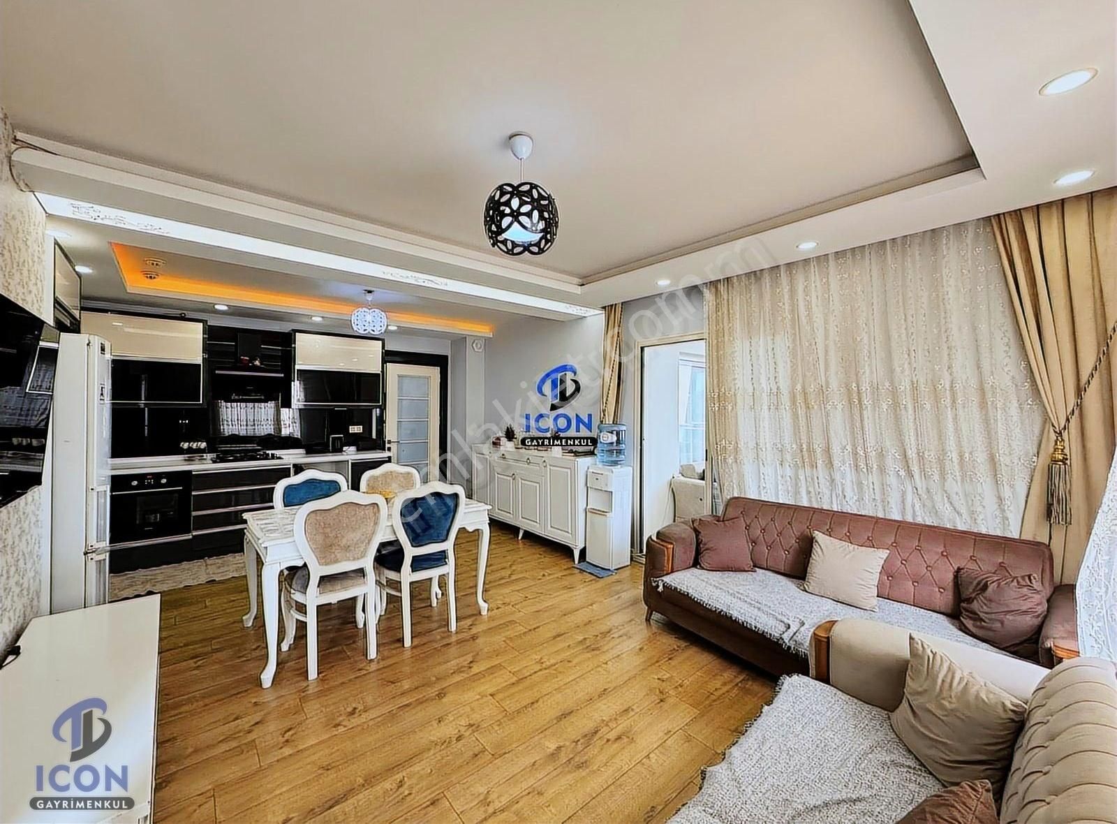 Icon'dan Akdeniz Mah'de Kızartma Mutfaklı Geniş Peyzajlı 4+1 - Görsel 23