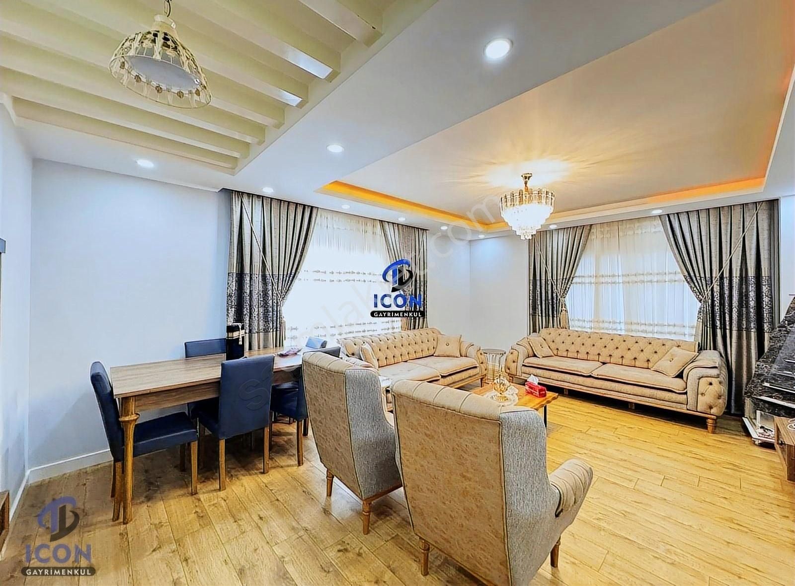 Icon'dan Akdeniz Mah'de Kızartma Mutfaklı Geniş Peyzajlı 4+1 - Görsel 10