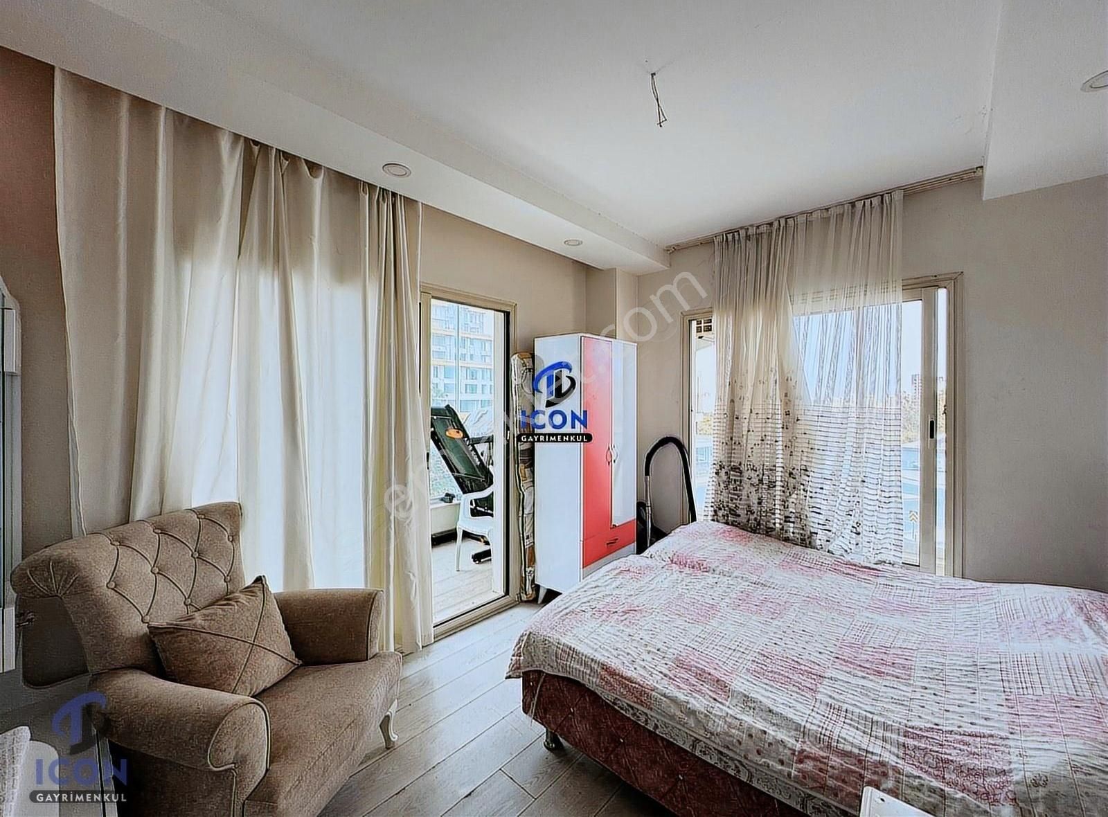 Icon'dan Akdeniz Mah'de Kızartma Mutfaklı Geniş Peyzajlı 4+1 - Görsel 7