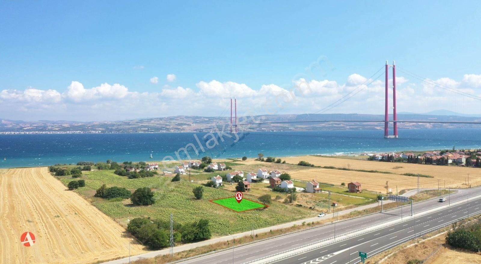 Çanakkale, Gelibolu,sütlüce, Köprü Manzaralı 565 M2, İmarlı Arsa - Görsel 8