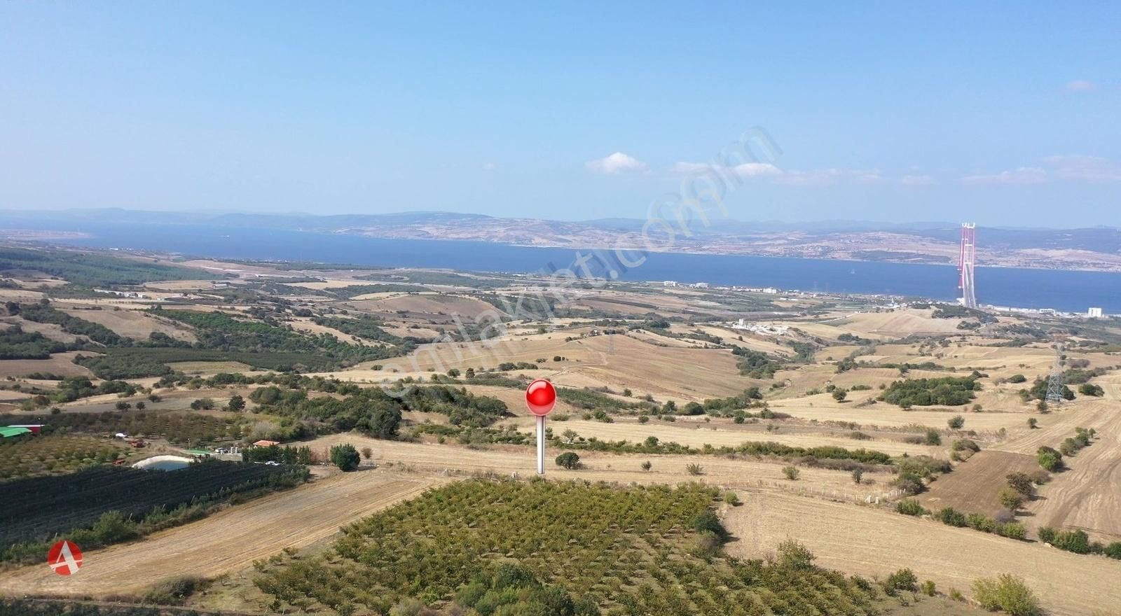 Çanakkale, Lapseki, Kocaveli, Panaromik Boğaz Manzaralı Arazi - Görsel 4