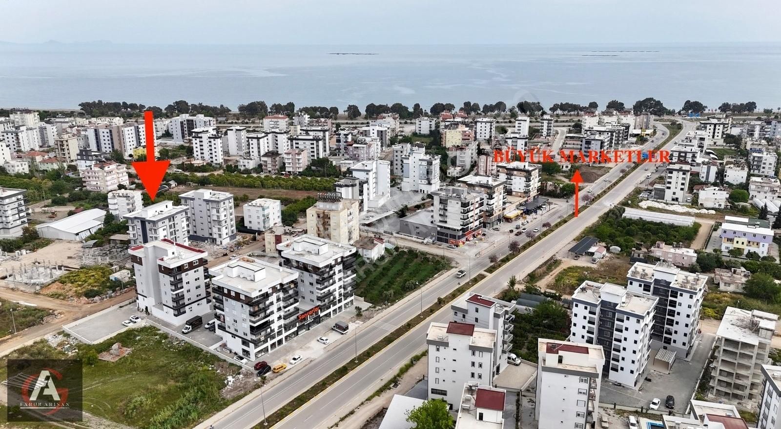 Faruk Arısan'dan Denize Ana Yola Ve Devlet Dairelerine Yakın 2+1 - Görsel 3