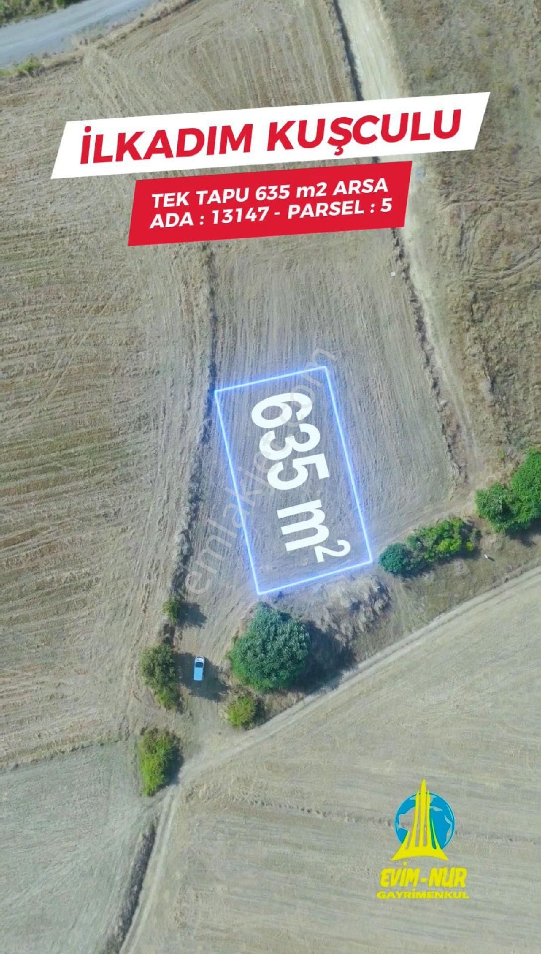 Evim-nur'dan Kuşcullu Mh 635m2 Yola Cephe 5.kat İmarlı Fırsat Arsa