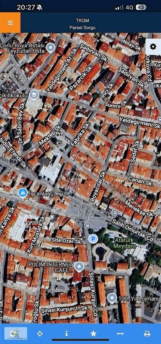 Bu Arsaya 12 Daire Çıkıyor Otel-apart Yapılabilir Takasa Açık