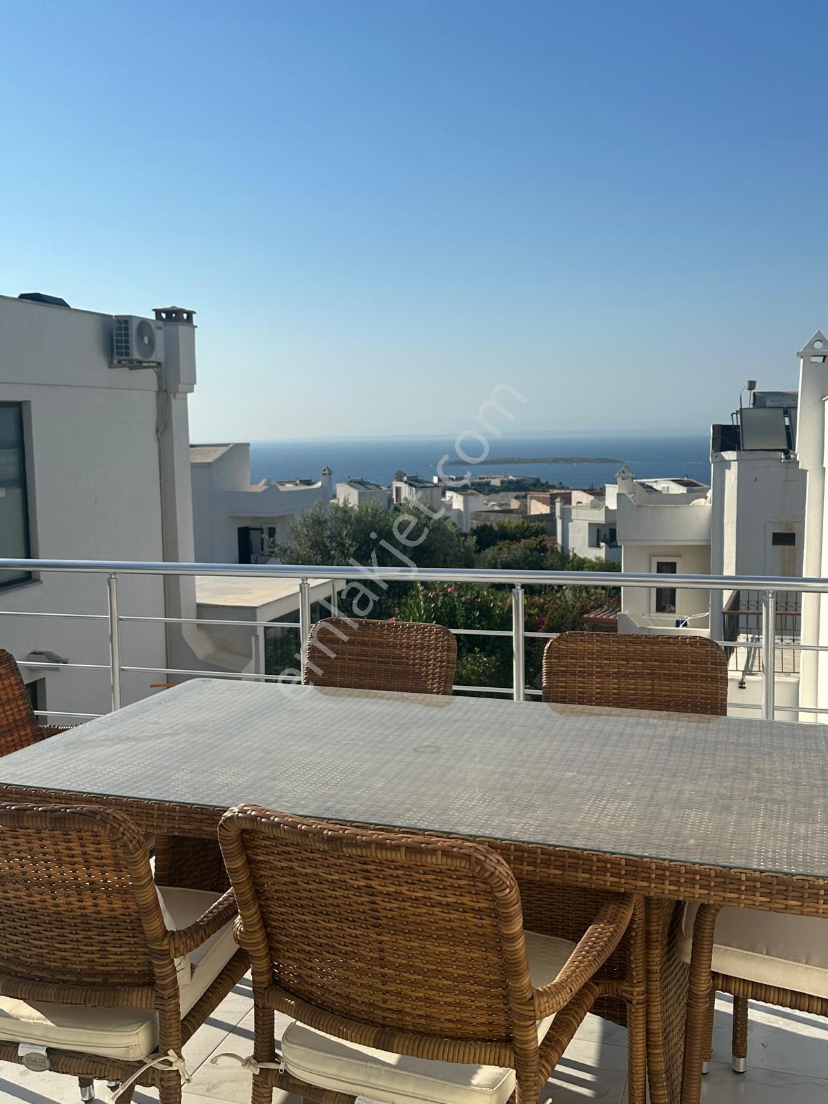 Bodrum Türkbükü Sankop Sitesinde Deniz Manzaralı 2+1 Müstakil - Görsel 32