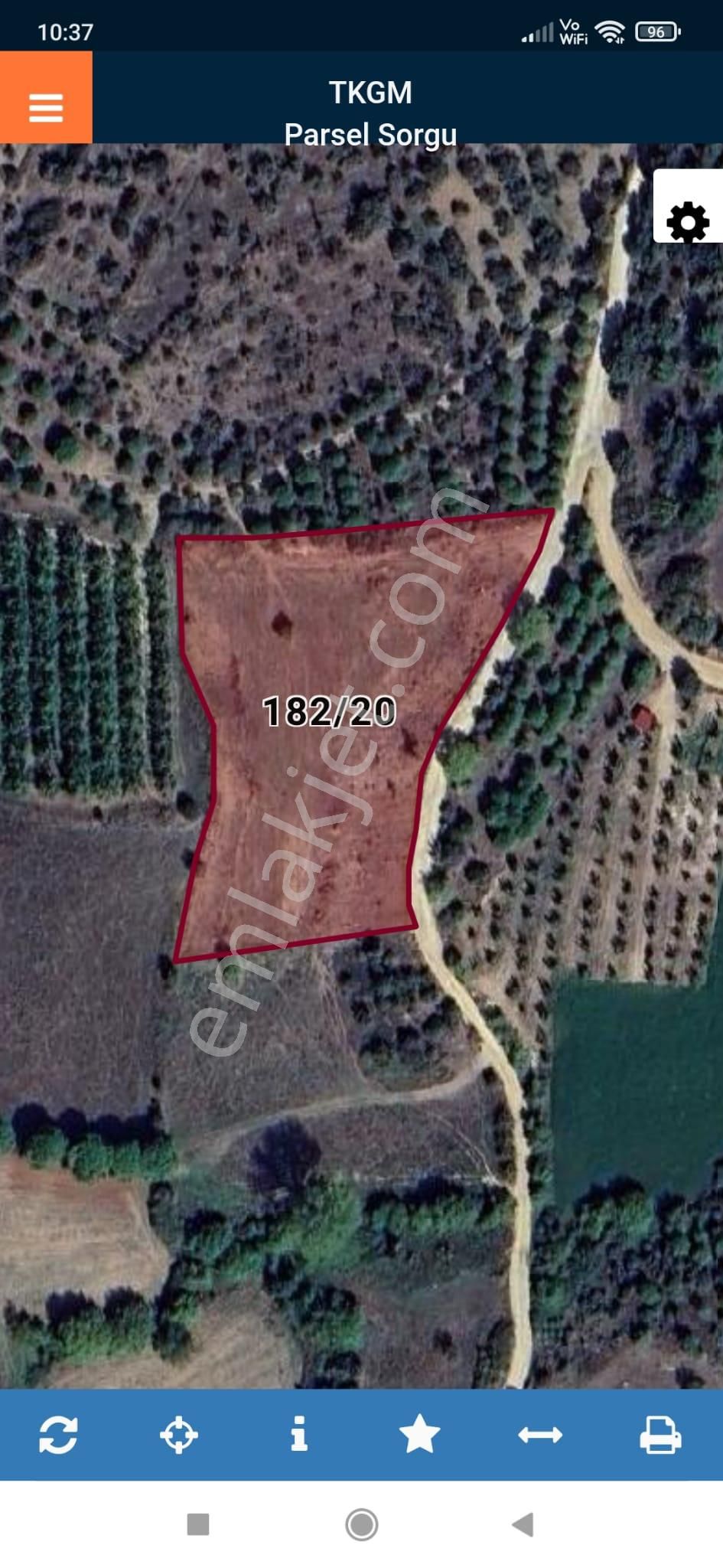 Çanakkale Ezine Çamlıca Yola Cephe Kupon Arazi - Görsel 11