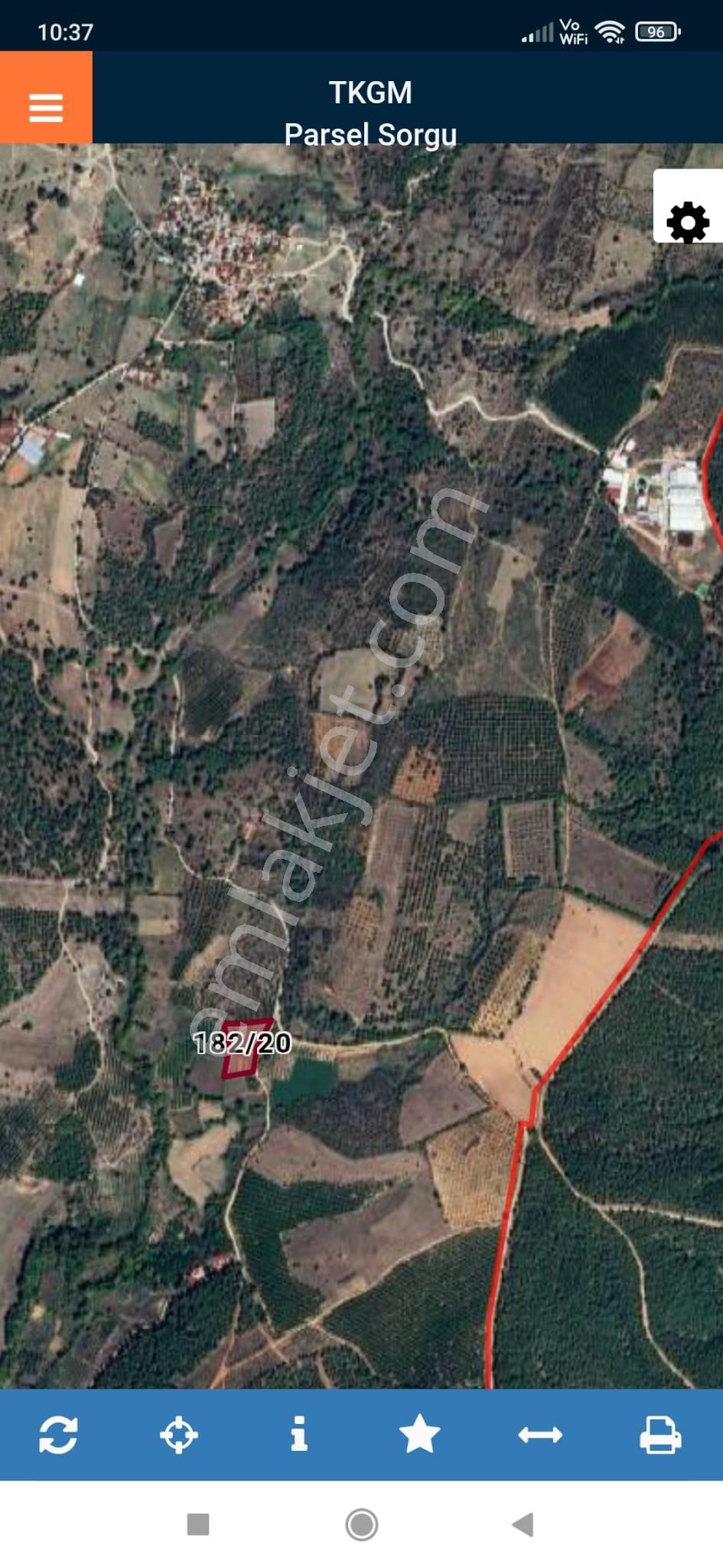 Çanakkale Ezine Çamlıca Yola Cephe Kupon Arazi - Görsel 12