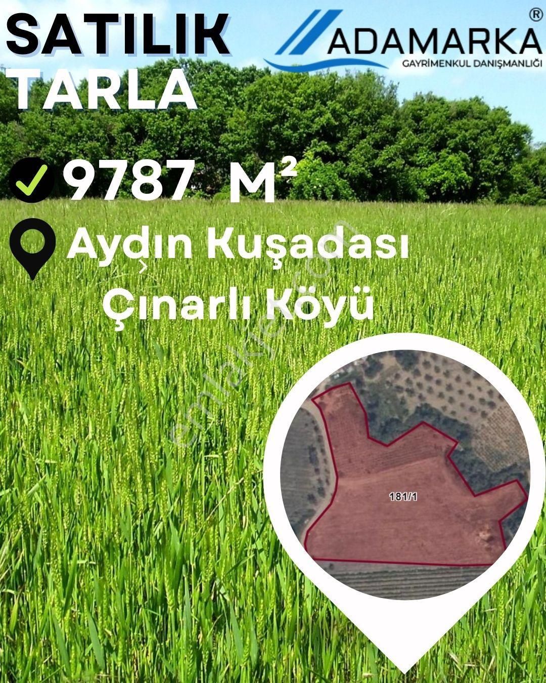 Ada Marka Gayrimenkul'den Aydın Kuşadası Çınarlı Köyü'nde Satılık Tarla