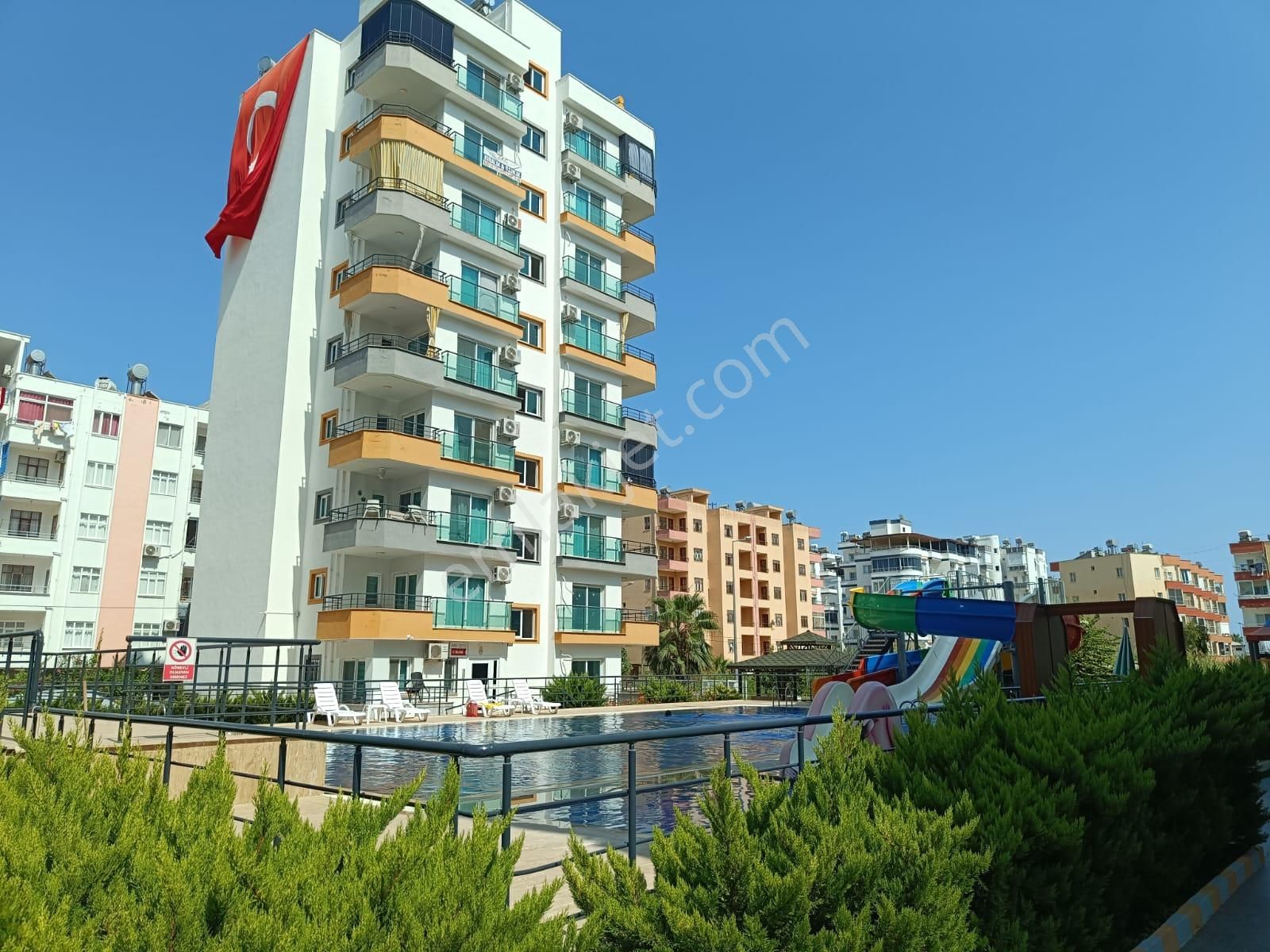Mersin/susanoğlu, Site İçinde, Havuz Manzaralı, 2+1satılık Daire
