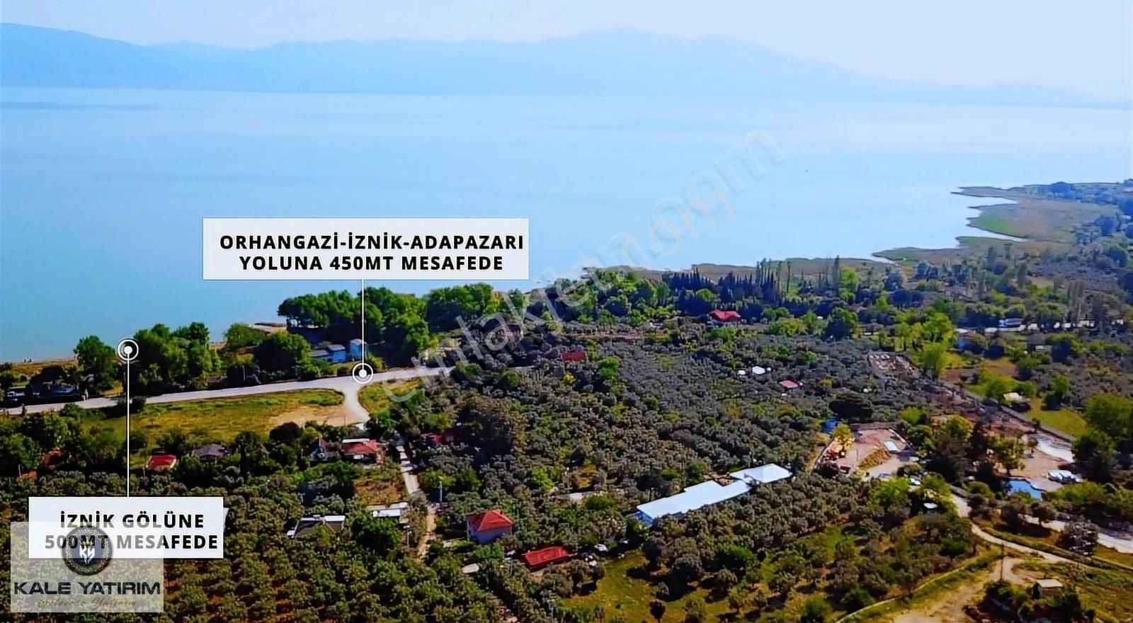 Kaleden Keramette Ilıca Yanında 1.416m² Göle 500mt Manzaralı - Görsel 3