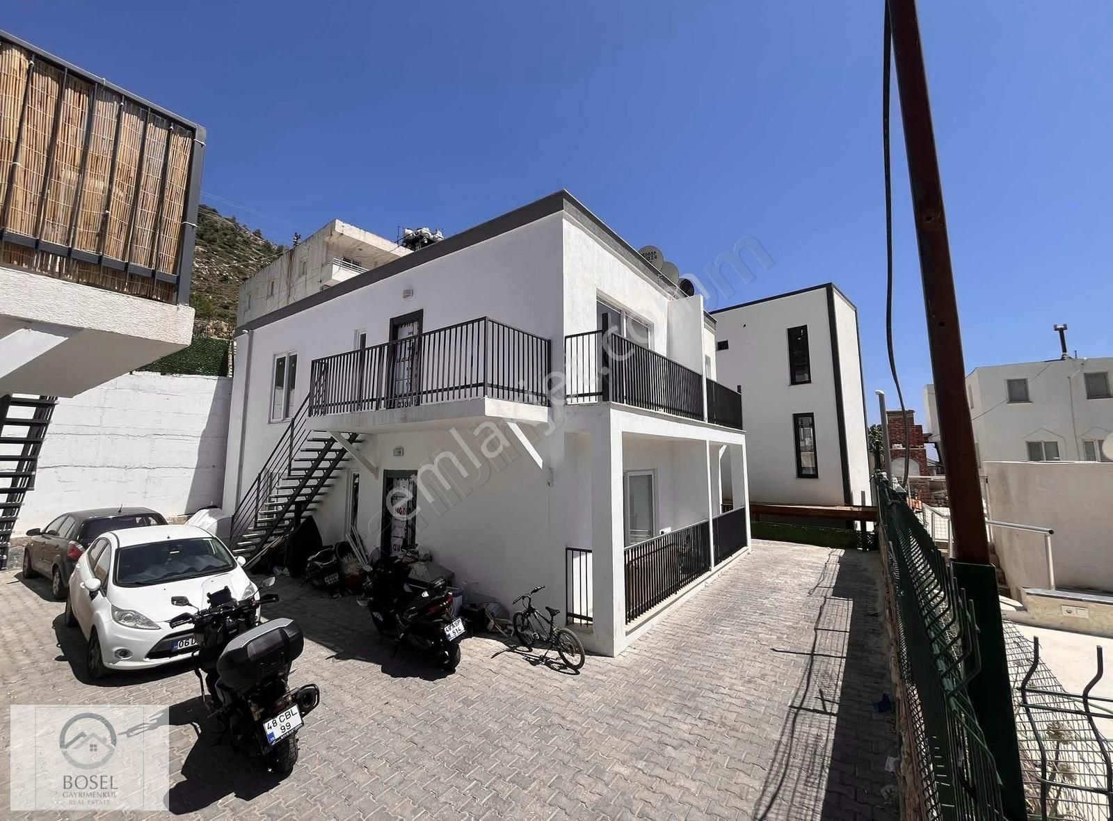 Bodrum Konacık Gaz Deresinde Sıfır 2+1 Kiralık Daire