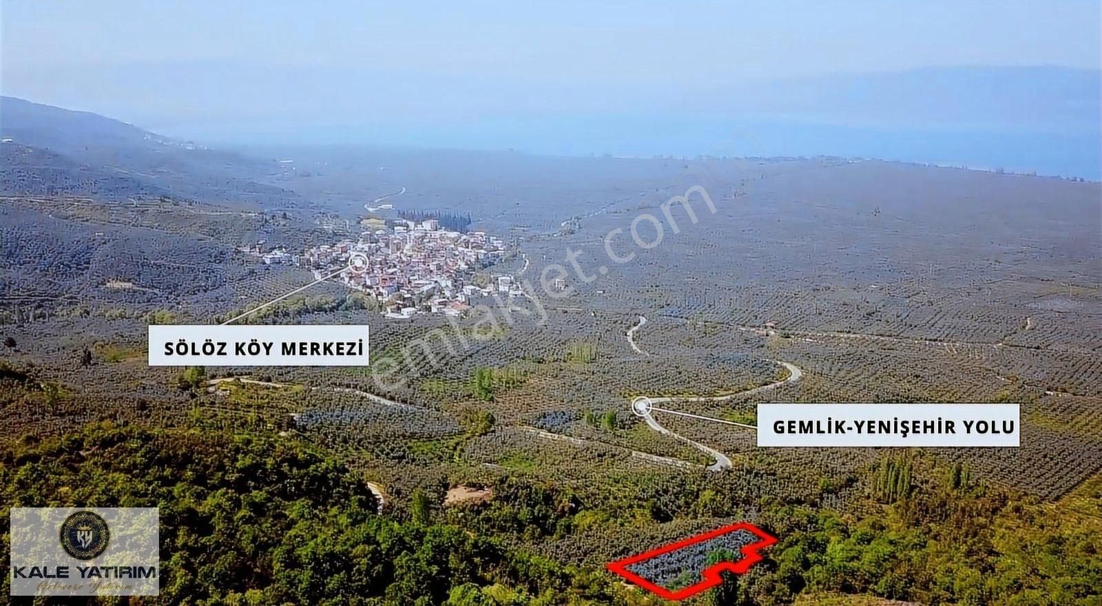 Kaleden Sölözde 2.250m² Yenişehir Yolunda Göl Manzaralı Yolu Var - Görsel 6
