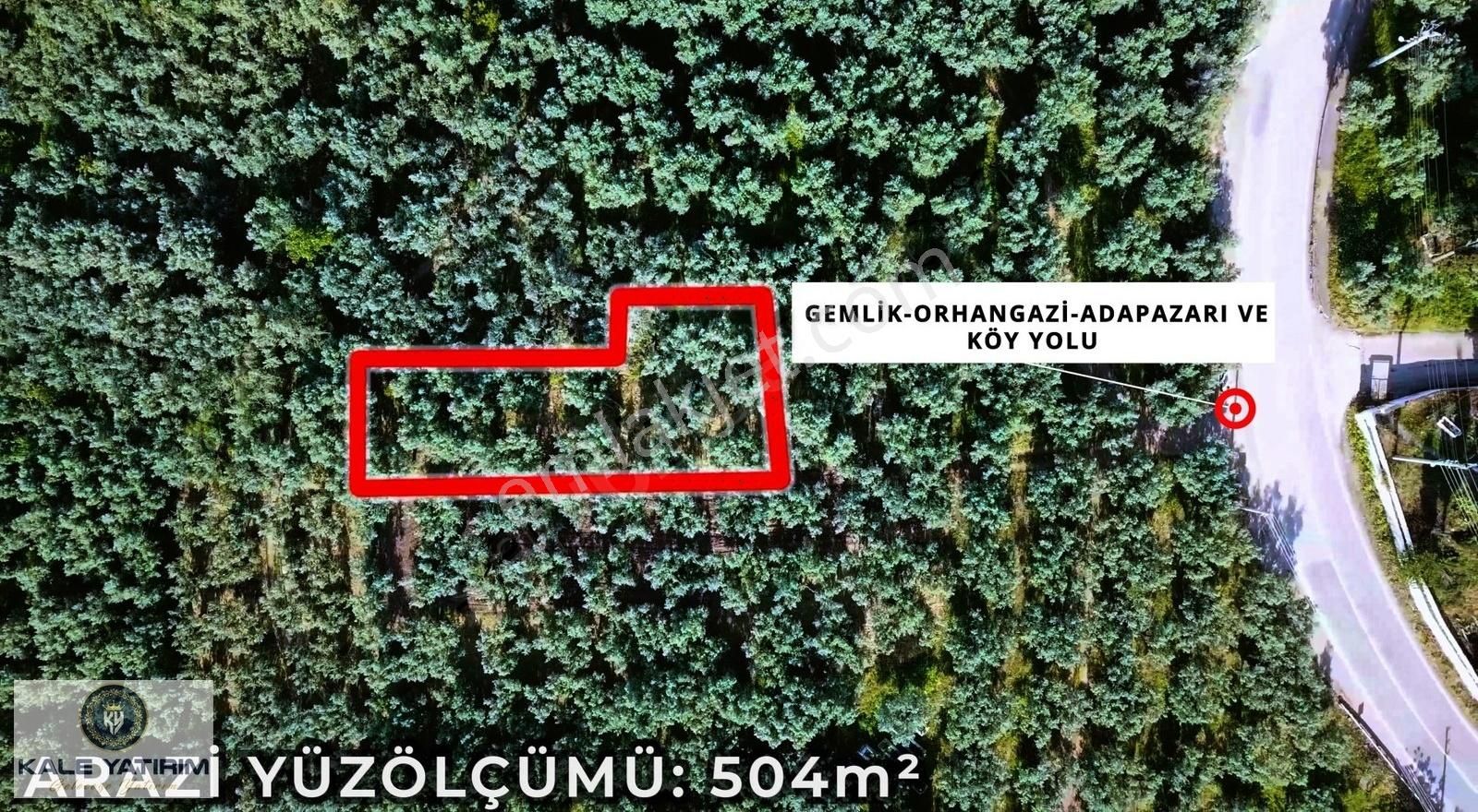 Kaleden Narlıcada Köy İçinde Göl Manzaralı 504m² Elektrik Su Var - Görsel 4