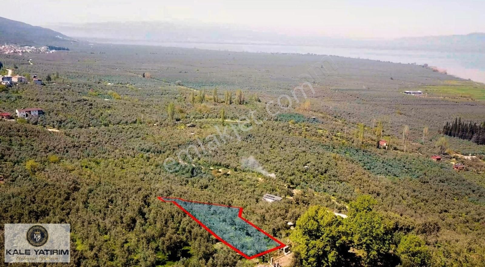 Kaleden Hecelerde Köye Yakın İznik Gölü Manzaralı 1.471m² - Görsel 5