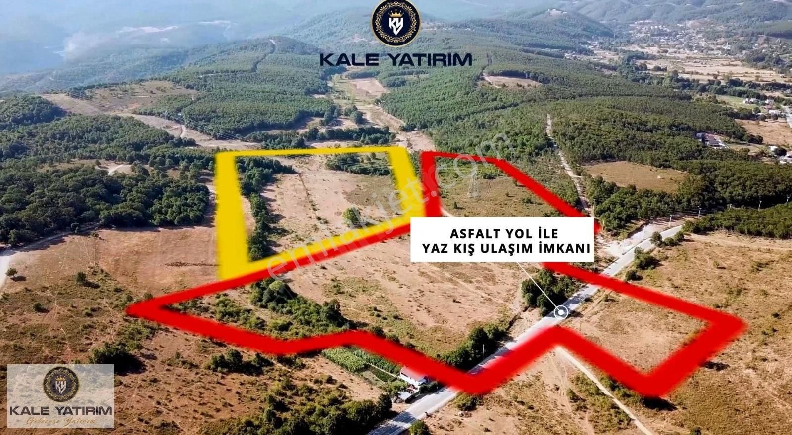 Kaleden Haydariyede 88.669m2 Yola Cepheli Kırsal Turizme Uygun - Görsel 9