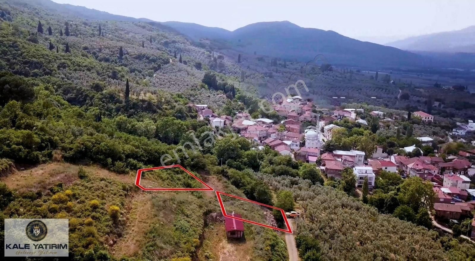 Kaleden Gemiçte Göl Manzaralı Yan Yana 2 Parsel 535m² Elektrik - Görsel 11